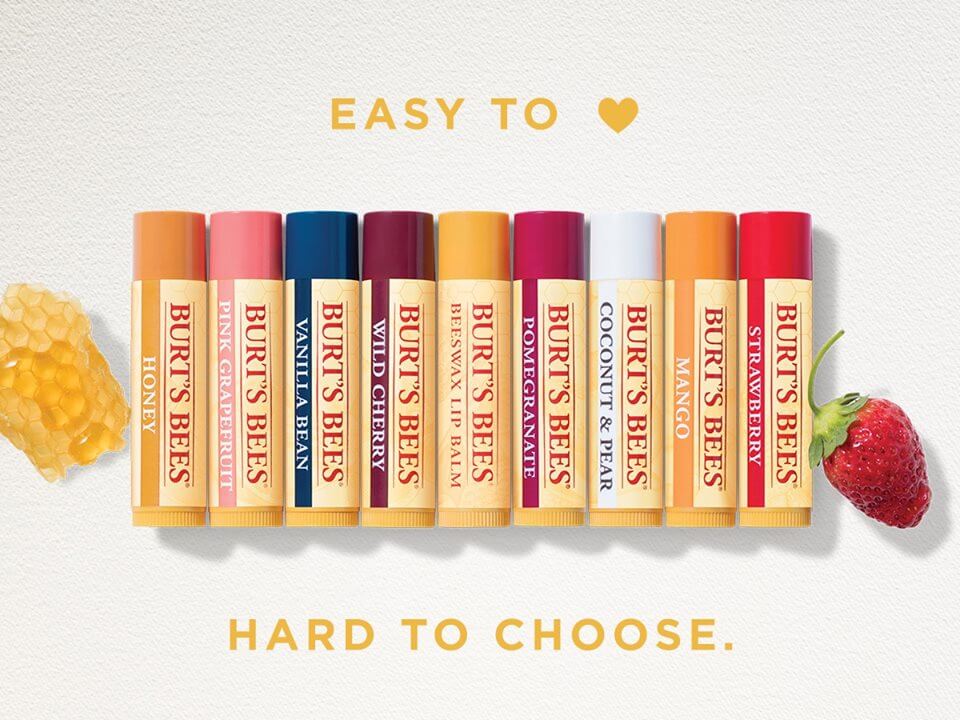 BURT'S BEES Moisturizing Lip Balm , BURT'S BEES Lip Balm , BURT'S BEES ลิปมัน , BURT'S BEES POMEGRANATE