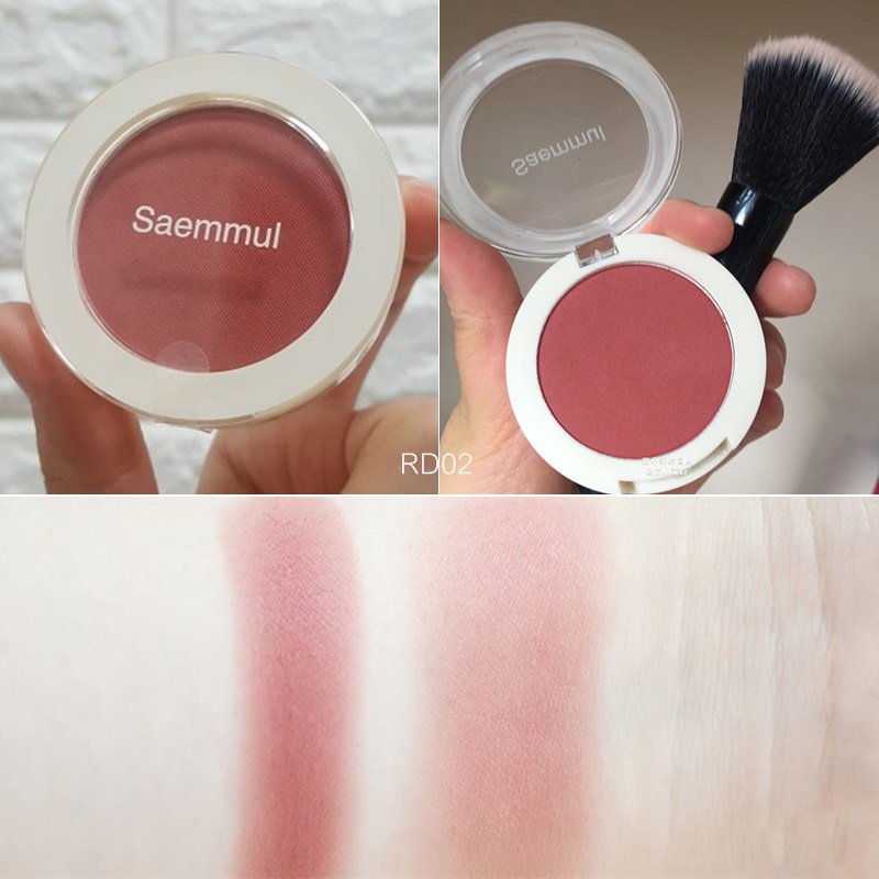 The Saem, Saem Samuel Single Blusher,RD02,The Saem Samuel Single Blusher#RD02,บลัชออนThe Saem,The Saem Samuel Single Blusherรีวิว