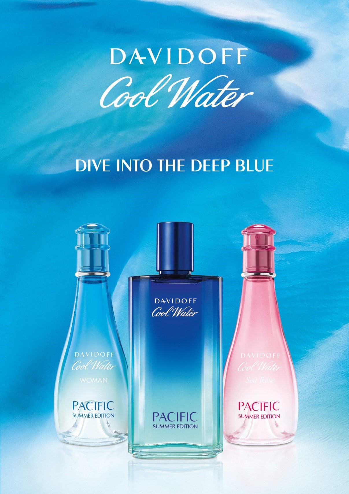 DAVIDOFF,น้ำหอม DAVIDOFF,น้ำหอม DAVIDOFF Cool Water,DAVIDOFF Cool Water Women Sea Rosem,DAVIDOFF Cool Water Women Sea Rose Pacific Summer Edition,