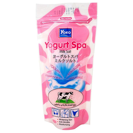 YoKo, YoKo Yogurt Spa Milk Salt, YoKo Yogurt Spa Milk Salt รีวิว, YoKo Yogurt Spa Milk Salt ราคา, YoKo Yogurt Spa Milk Salt 300 g., YoKo Yogurt Spa Milk Salt 300 g. เกลือสปาขัดผิว