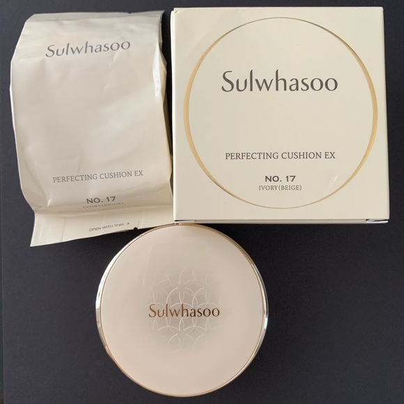 Sulwhasoo, Sulwhasoo Perfecting Cushion EX, Sulwhasoo Perfecting Cushion EX #17 Ivory Beige, Sulwhasoo Perfecting Cushion EX #17 Ivory Beige 30g, Sulwhasoo Perfecting Cushion EX #17 Ivory Beige รีวิว, Sulwhasoo Perfecting Cushion EX รีวิว, คุชชั่น, คุชชั่น Sulwhasoo, โซลวาซู, คุชชั่นรองพื้น, รองพื้น