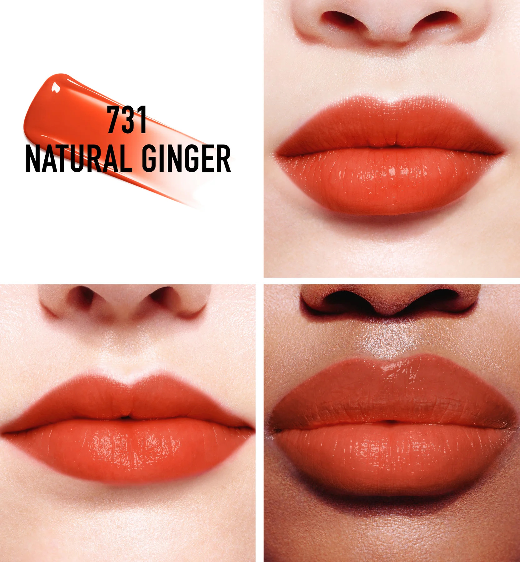 Addict Lip Tint #731 Natural Ginger 5ml (No Box) ลิปทินท์ติดทนพร้อมมอบความชุ่มชื้นยาวนาน