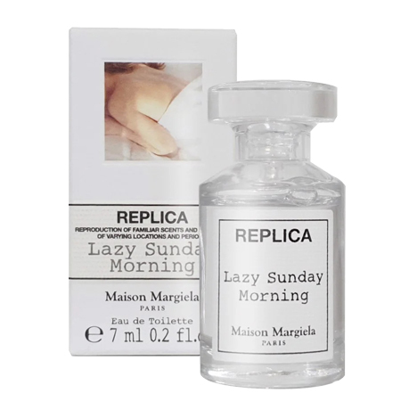 Replica Lazy Sunday Morning EDT 7ml น้ำหอมจากดอกไม้แสนสะอาดและสดชื่น ช่วยเพิ่มความผ่อนคลายดังความรู้สึกของเช้าวันอาทิตย์ที่ได้รับการพักผ่อน