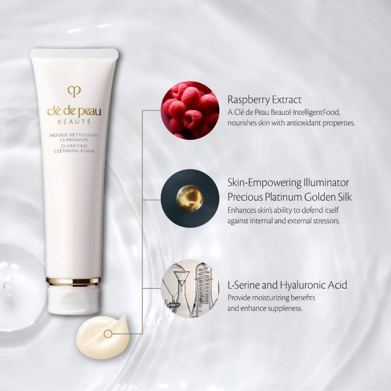 Cle De Peau Beaute Clarifying Cleansing Foam 20ml, Cle De Peau Beaute Clarifying Cleansing Foam , Cle De Peau Beaute Clarifying Cleansing Foam ราคา , Cle De Peau Beaute Clarifying Cleansing Foam รีวิว,Cle De Peau Beaute , โฟมล้างหน้า Cle De Peau Beaute ,เคลย์ เดอ โป , เคลย์ เดอ โป คลีนซิ่งโฟม