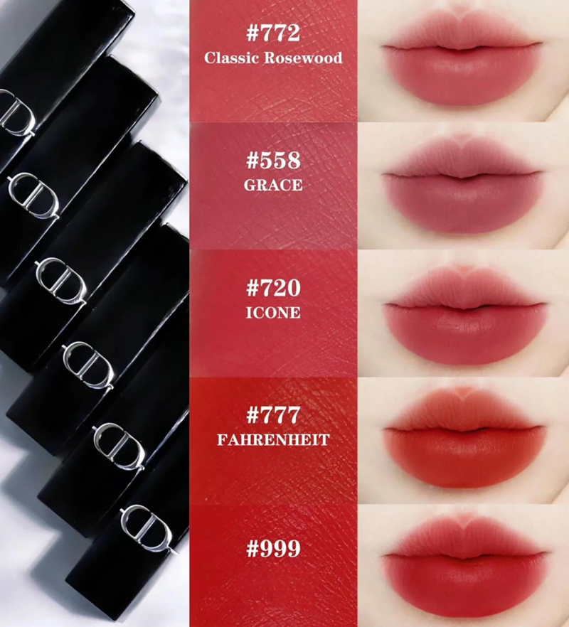 Dior Couture Color Lipstick Velvet 1.5g #999 (No Box)